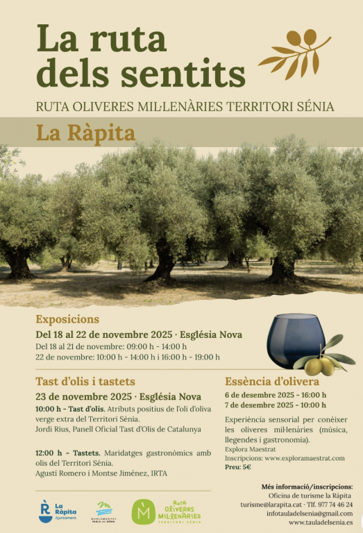 Poster with all the information