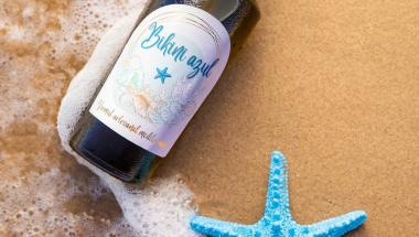 BIKINI AZUL VERMUT ARTESANAL